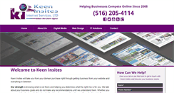 Desktop Screenshot of keeninsites.com